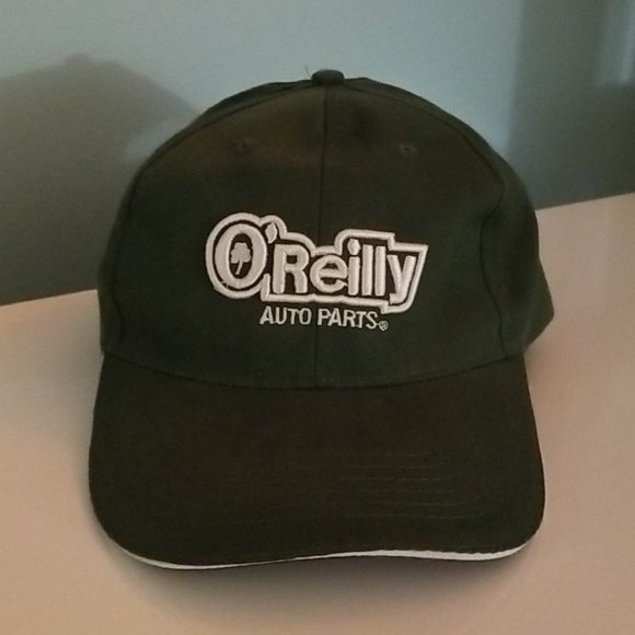 O'Reilly Auto Parts Accessories Oreilly Auto Parts Green Ball Cap Hat Adjustable Baseball